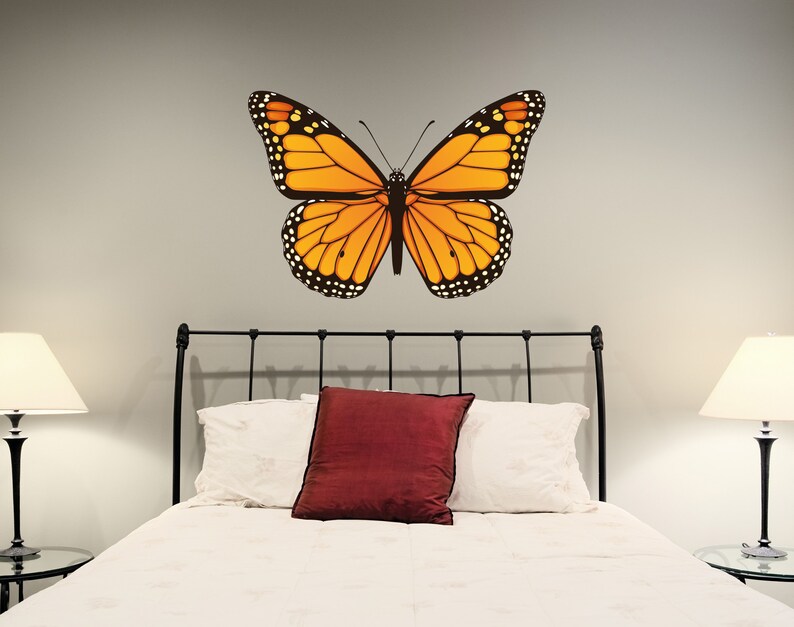Monarch Butterfly Wall Art Sticker Vinyl Decal Home Decor UK Etsy