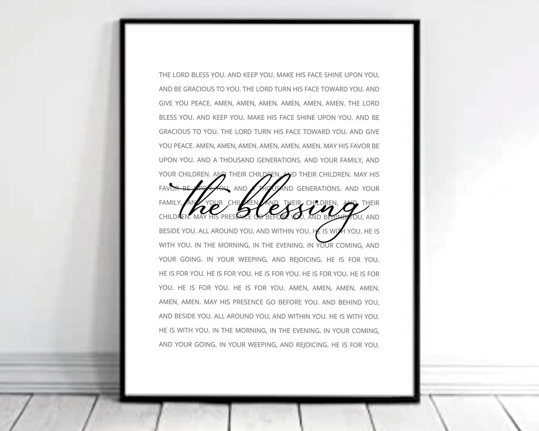 Kari Jobe the Blessing, the Lord Bless You and Keep You, the Blessing