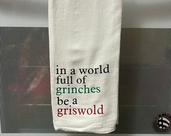 Grinches/ Griswold Tea Towel