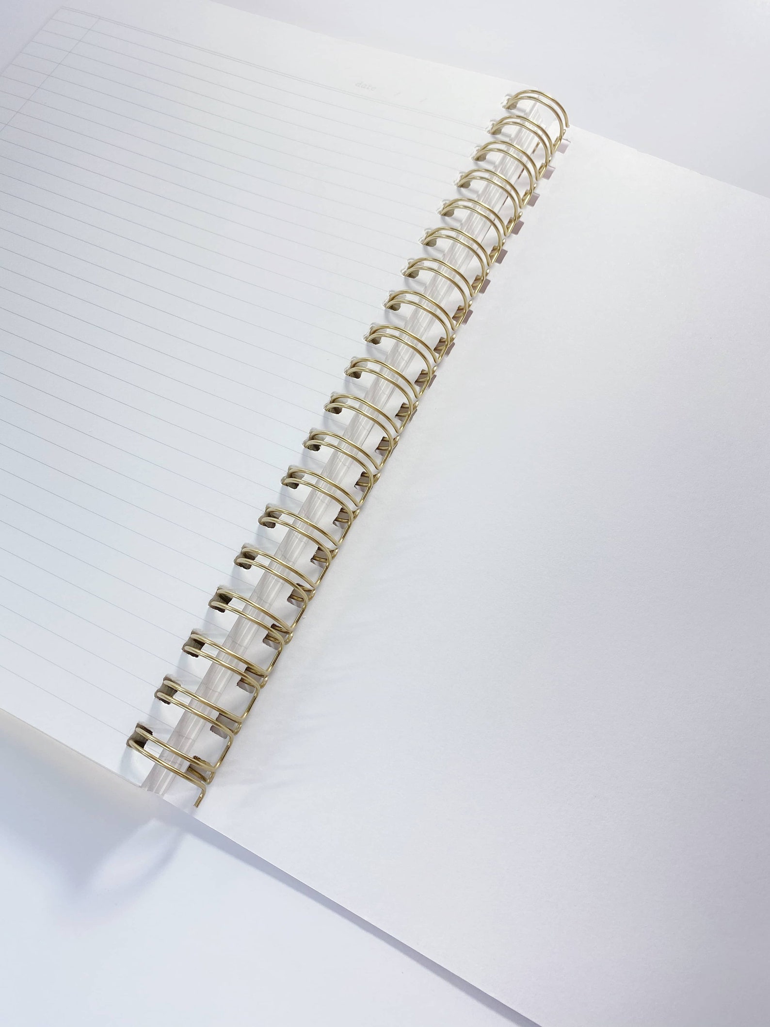 8x10in Spiral Lined Notebook Journal. College Ruled Etsy