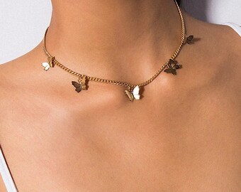Butterfly Choker - Etsy UK