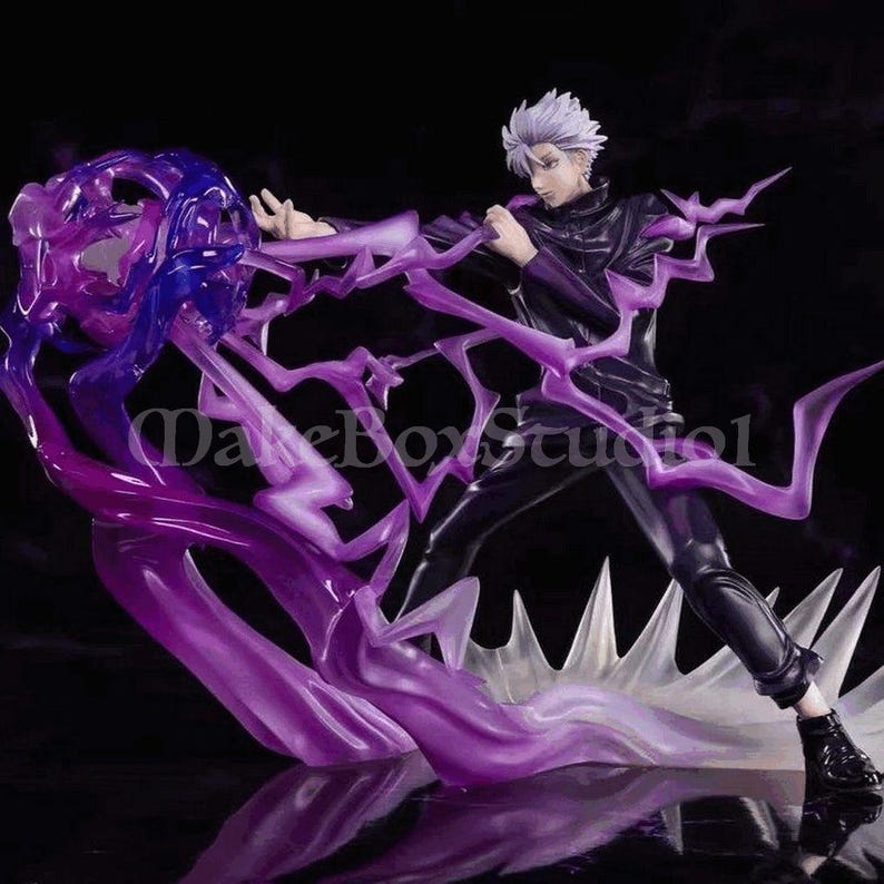 Figura de anime de escena de batalla de Gojo Satoru Juguete