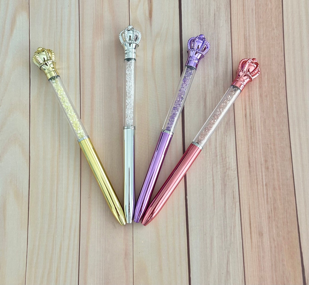 Crown Pen Crown Gift Crown Present Crown Fun Pen Fun Etsy
