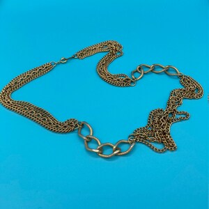 Vintage Goldfarbene Gliederkette