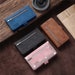 Premium Exquisite Leather Dual Folio Zipper Wallet Phone Flip Cover Case For Samsung S22 S21 S20 S10 S9 S8 A72 A71 A52 A51 A32 A22 A13 A12