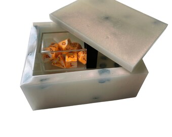 Iridescent Glass Crystal Box