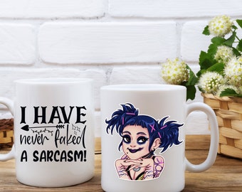 Goth, Never Faked a Sarcasm Coffee/Tea Mug