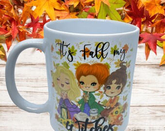 It's Fall My Witches, Witch Sisters Mug