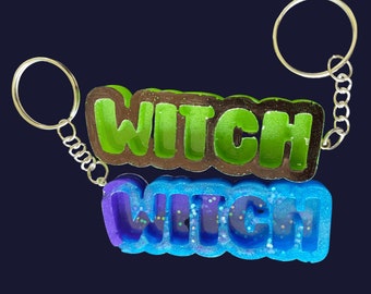 Witch Keychain