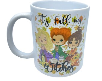 It's Fall My Witches, Witch Sisters Mug