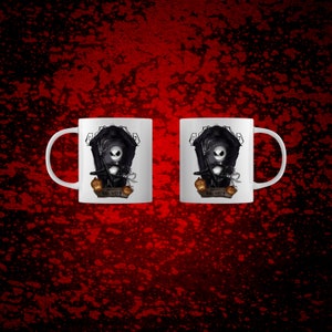 Dark Coffin Jack, Nightmare Christmas Large Capacity Drinking Mug image 3
