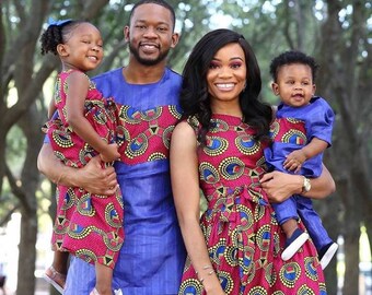 family ankara outfits