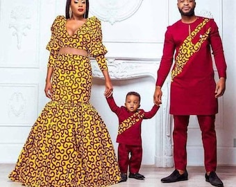 Family Ankara Outfits 2024 levitan