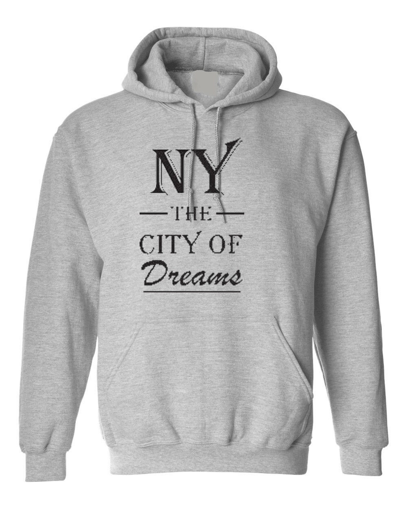 NY City of Dreams Fashion Hipster Trend Unisex Hoody Sweats à | Etsy