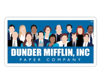 The Office Dunder Mifflin Sticker