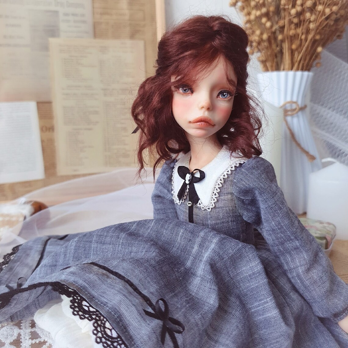 Artist Doll Handmade Designer Doll Unique Doll For Living Etsy