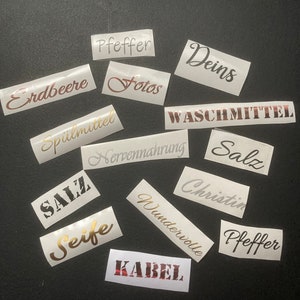 personalisierte und individuelle Aufkleber,Sticker,Schriftzug,Name,Hochzeit Bild 9