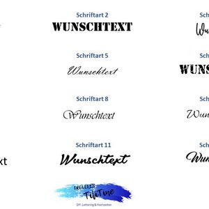 personalisierte und individuelle Aufkleber,Sticker,Schriftzug,Name,Hochzeit Bild 3