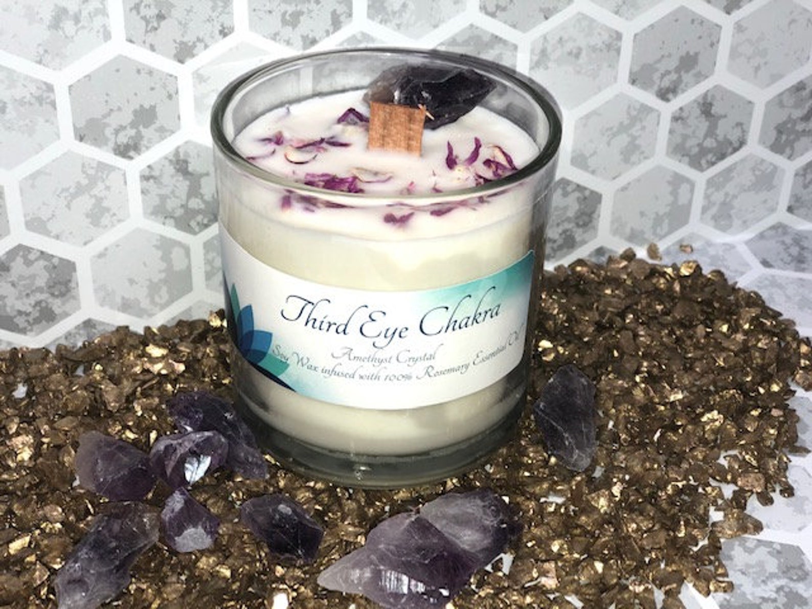 Reiki Infused Chakra Healing Candle Etsy