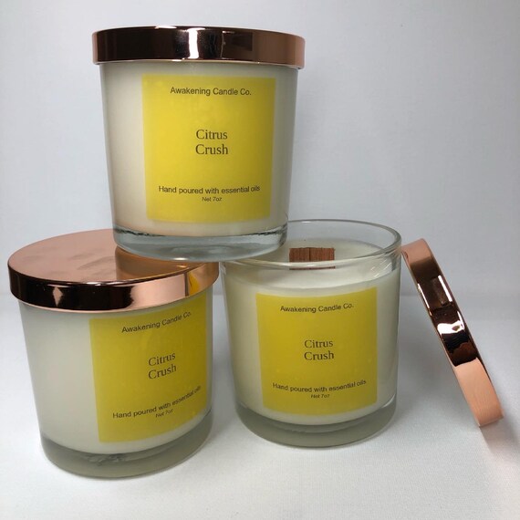 Citrus Candle Etsy