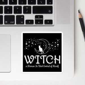 Witchy Vibes Monochromatic Sticker Set, 10 pcs – MoxieTizzy