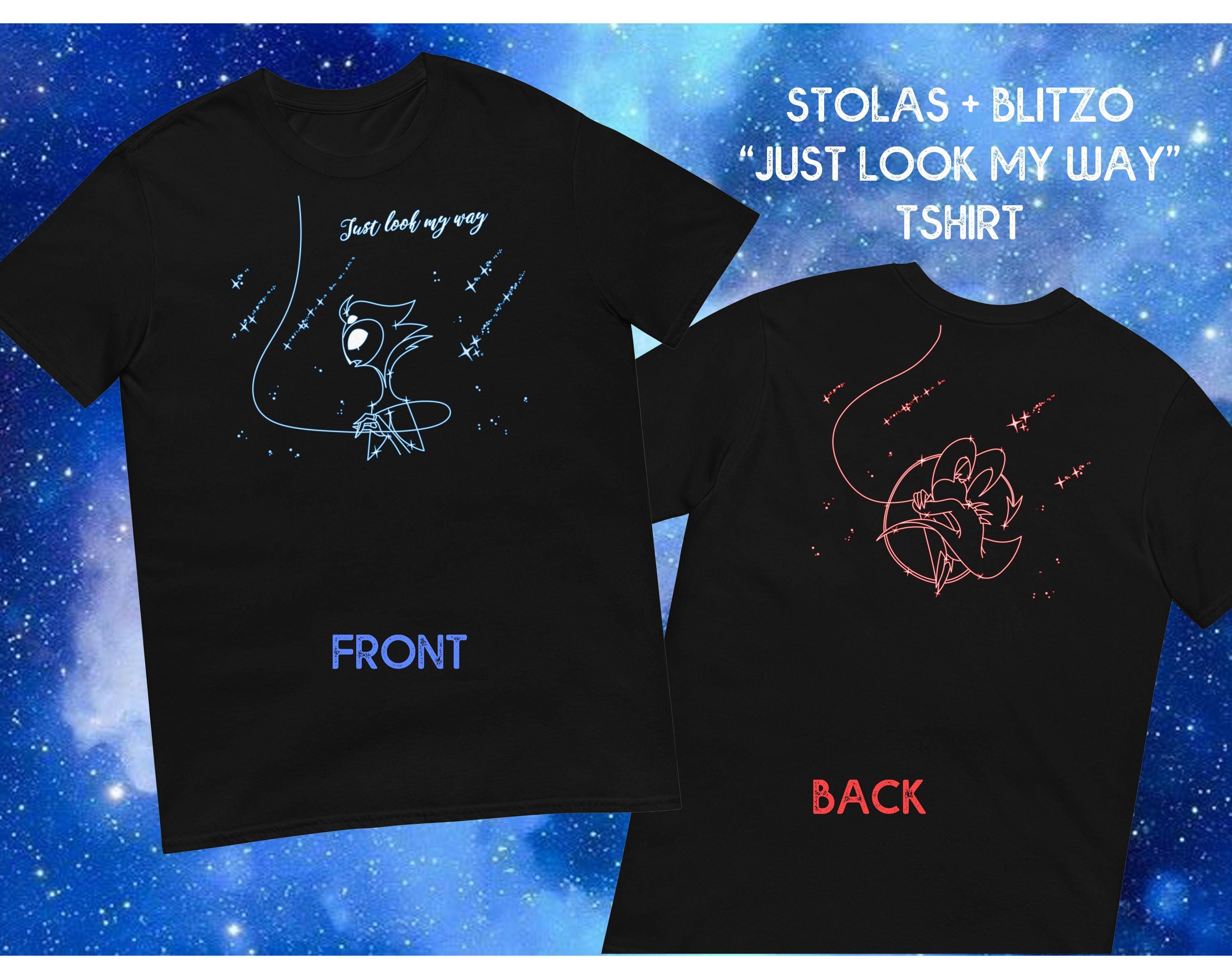 Helluva Boss Blitzo Maglietta Unisex – Stampa Grafica In Cotone 100%, Morbida E Traspirante, Perfetta Per Fans Della Serie E Look Casual