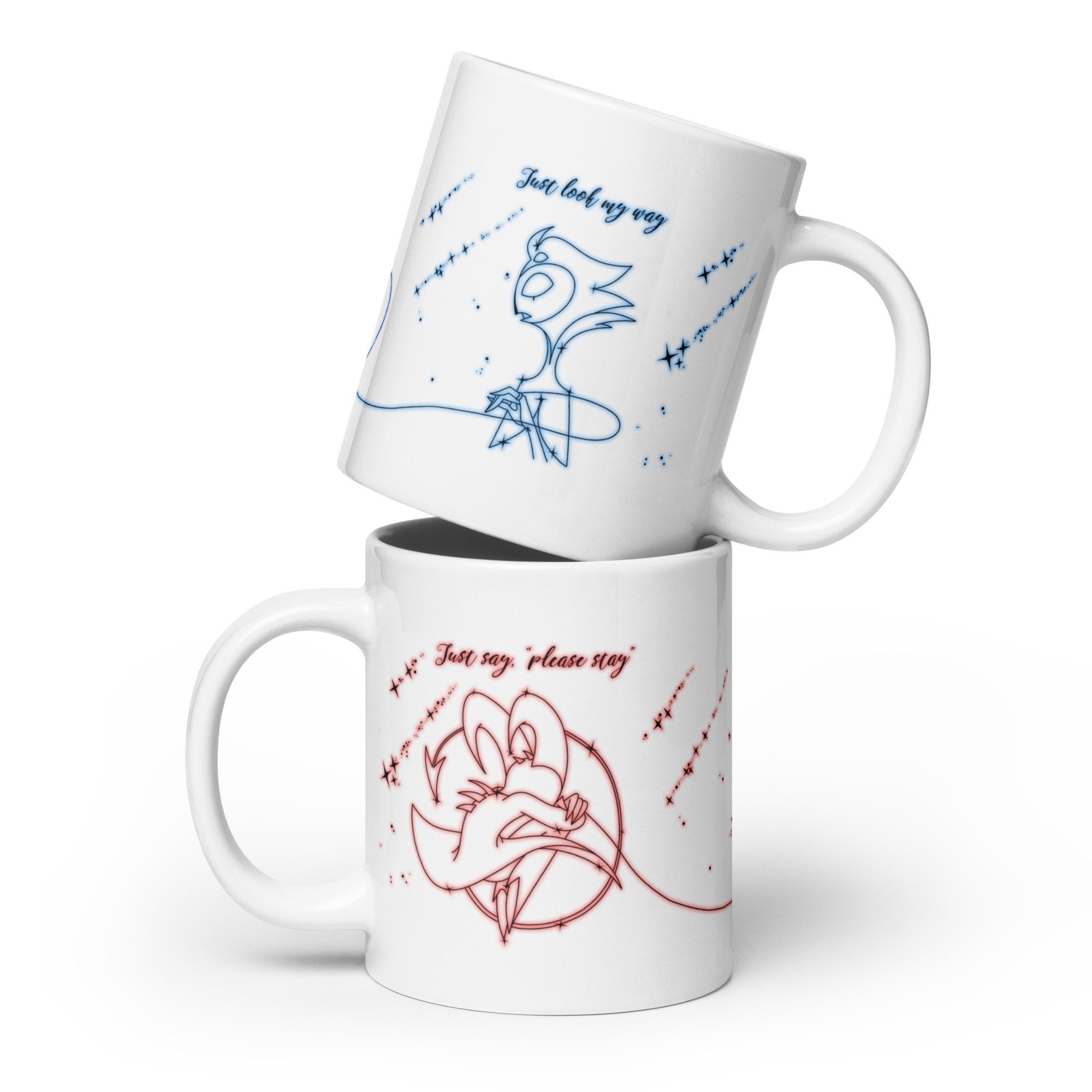 HelluvaBoss ヘルヴァボス ブリッツ マグカップ Helluva Boss Coffee Mug 11oz, 15oz | Stolas, Blitz, Octavia