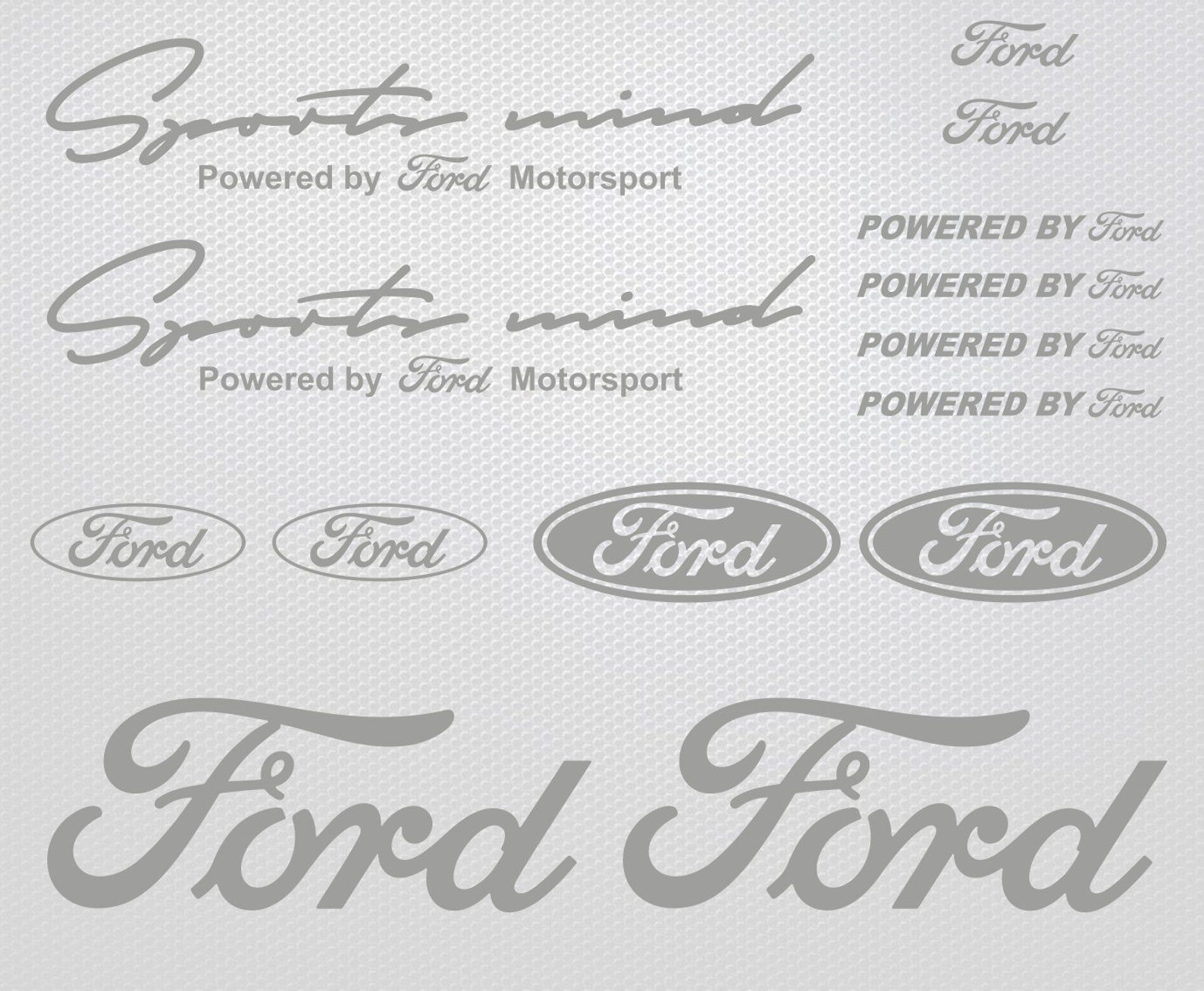 Ford sticker ford decal vinyl decal sticker set sticker Etsy