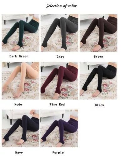 Fleece Lined Leggings - Etsy