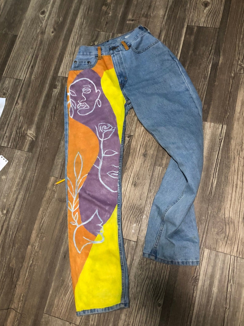 custom jeans