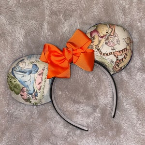 Winnie and friends mouse ears headband