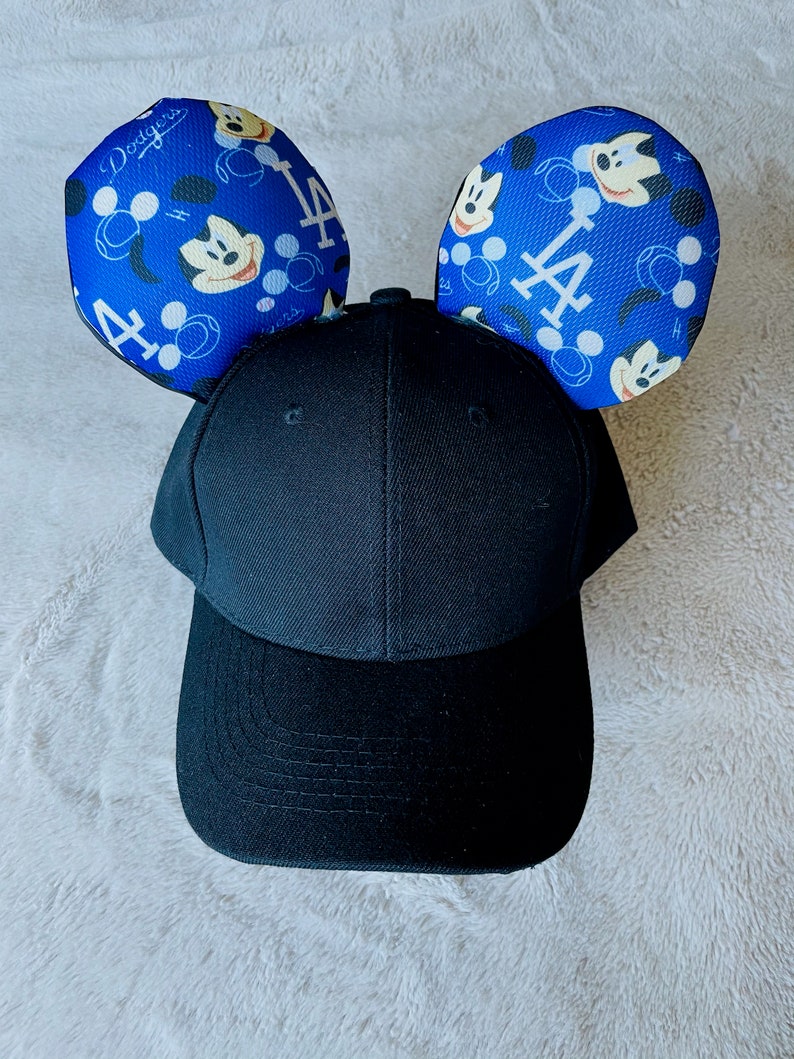 Los Angeles Dodgers Mouse Ears Hat Etsy