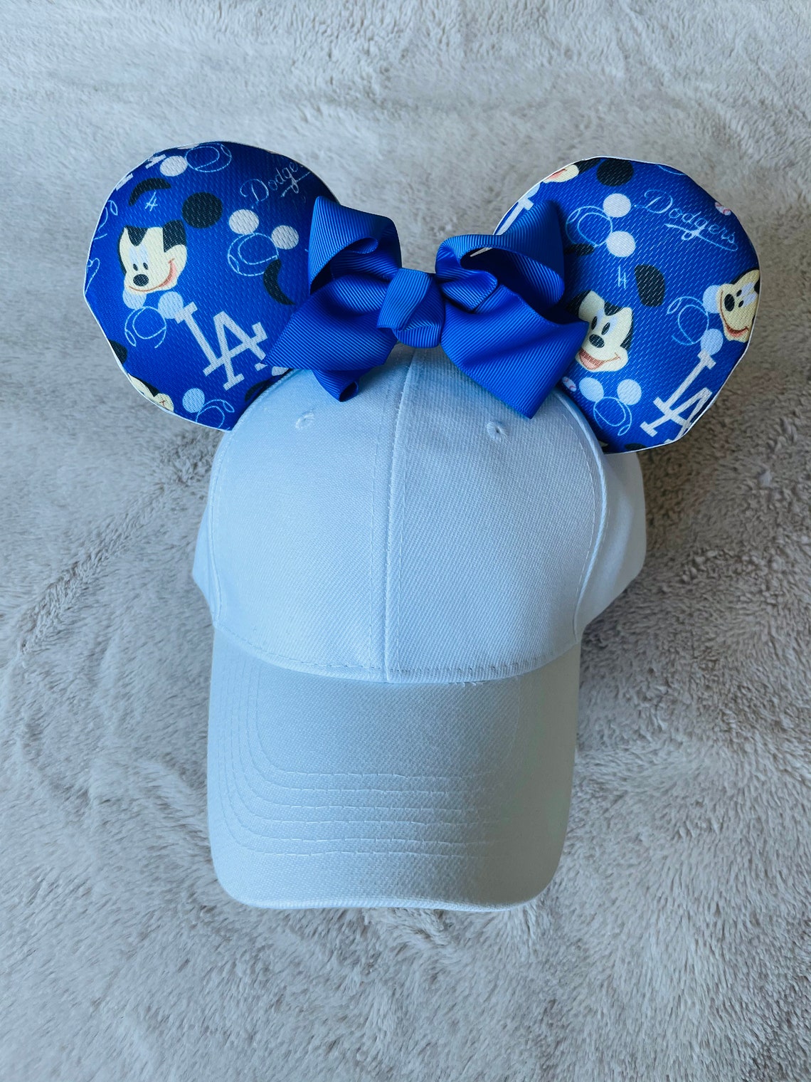 Los Angeles Dodgers Mouse Ears Hat Etsy