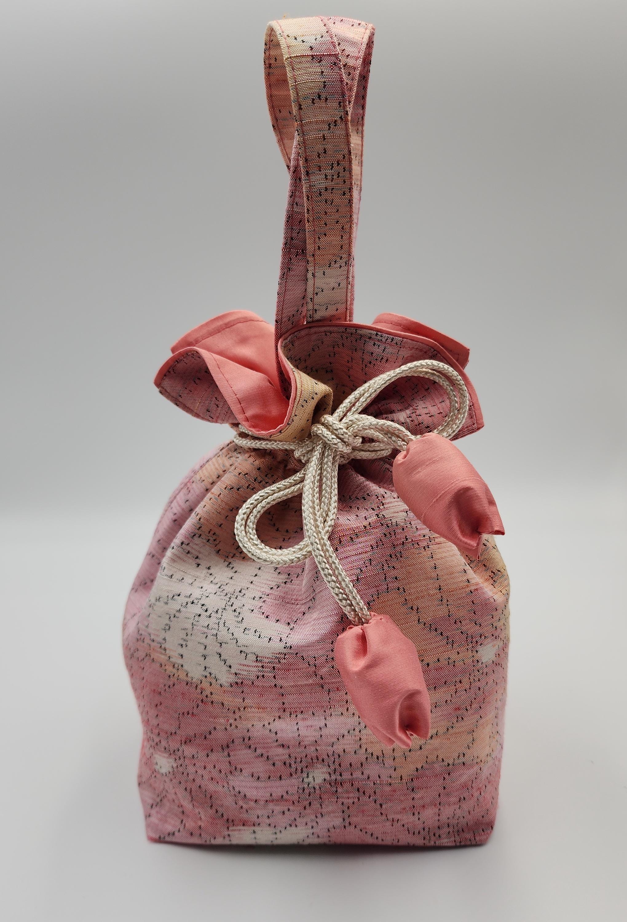 takaomountainbook 'Kinchaku + Kamepouch’ Vintage Kinchaku Bag - Etsy