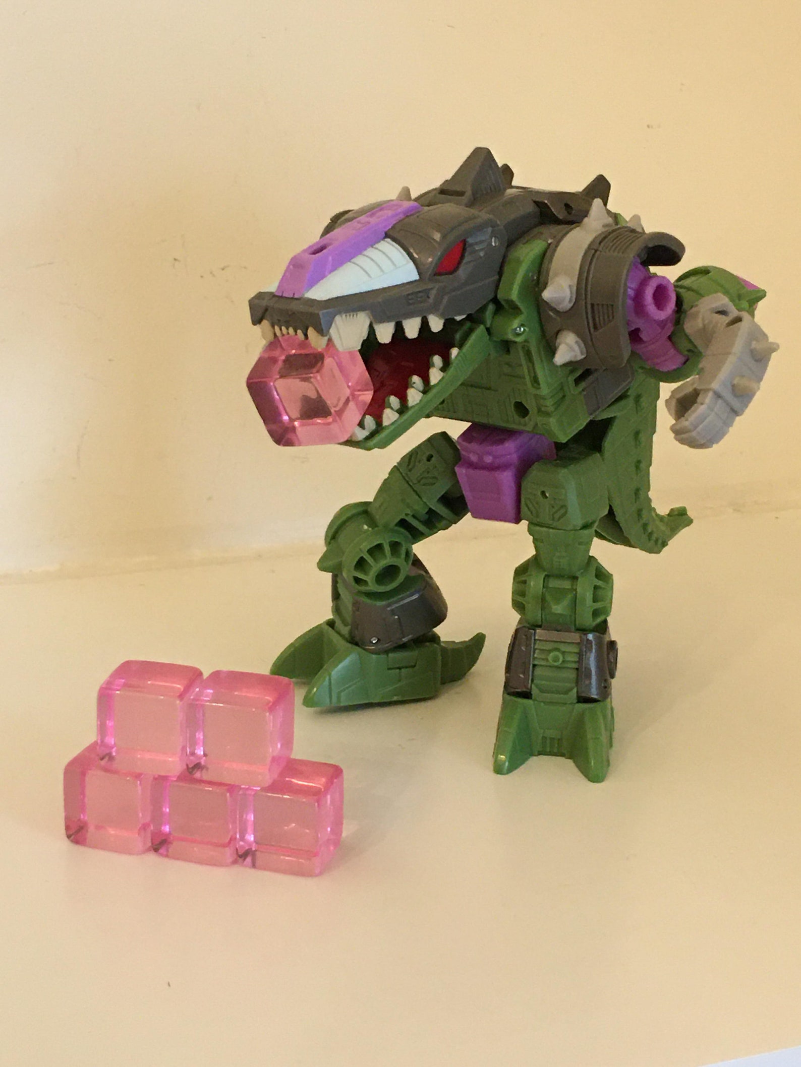 Transformers set of 5 Energon cubes in G1 Pink suitable for Etsy