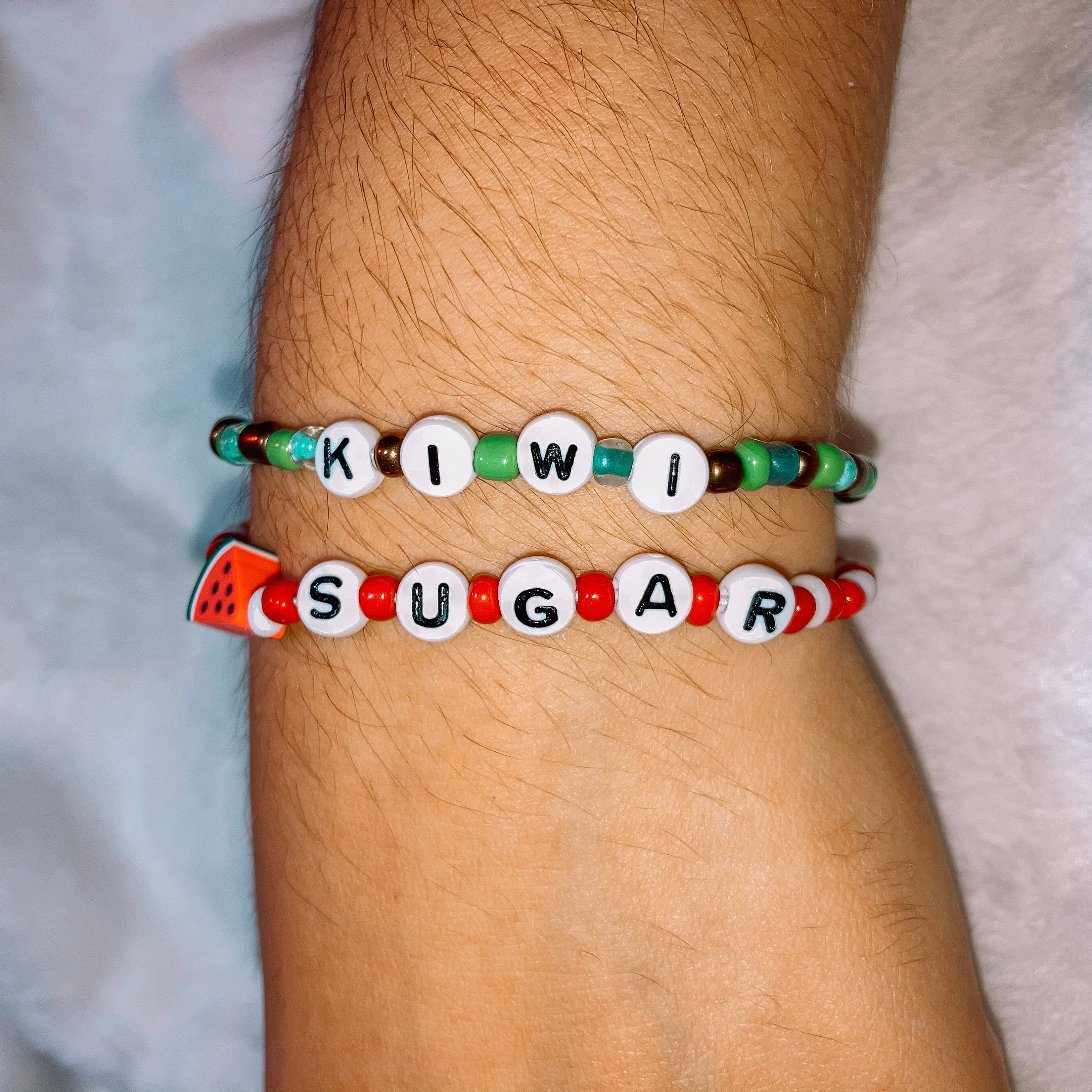 Harry Styles Bracelets / Watermelon Sugar / Kiwi Etsy