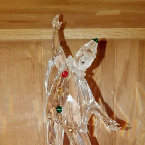 Swarovski SCS Limited Annual Crystal Pierrot 1999 with base