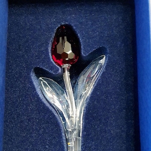 Swarovski SCS speciale editie rode tulp 2003