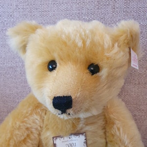 Steiff UK Sammler Teddybär 2001 Limited Edition 654992