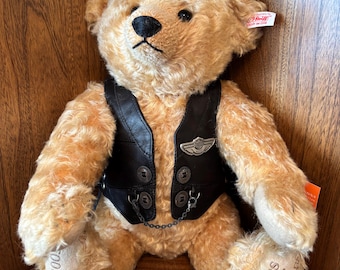 Steiff Harley Davidson 100th Anniversary 40cm Bear EAN 666476 - Etsy