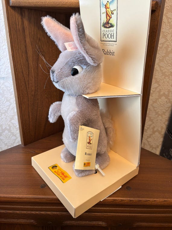 Steiff Classic Pooh Rabbit 26cm 限定品 Steiff Rabbit Disney Winnie the Pooh and Friends 2000 26cm EAN