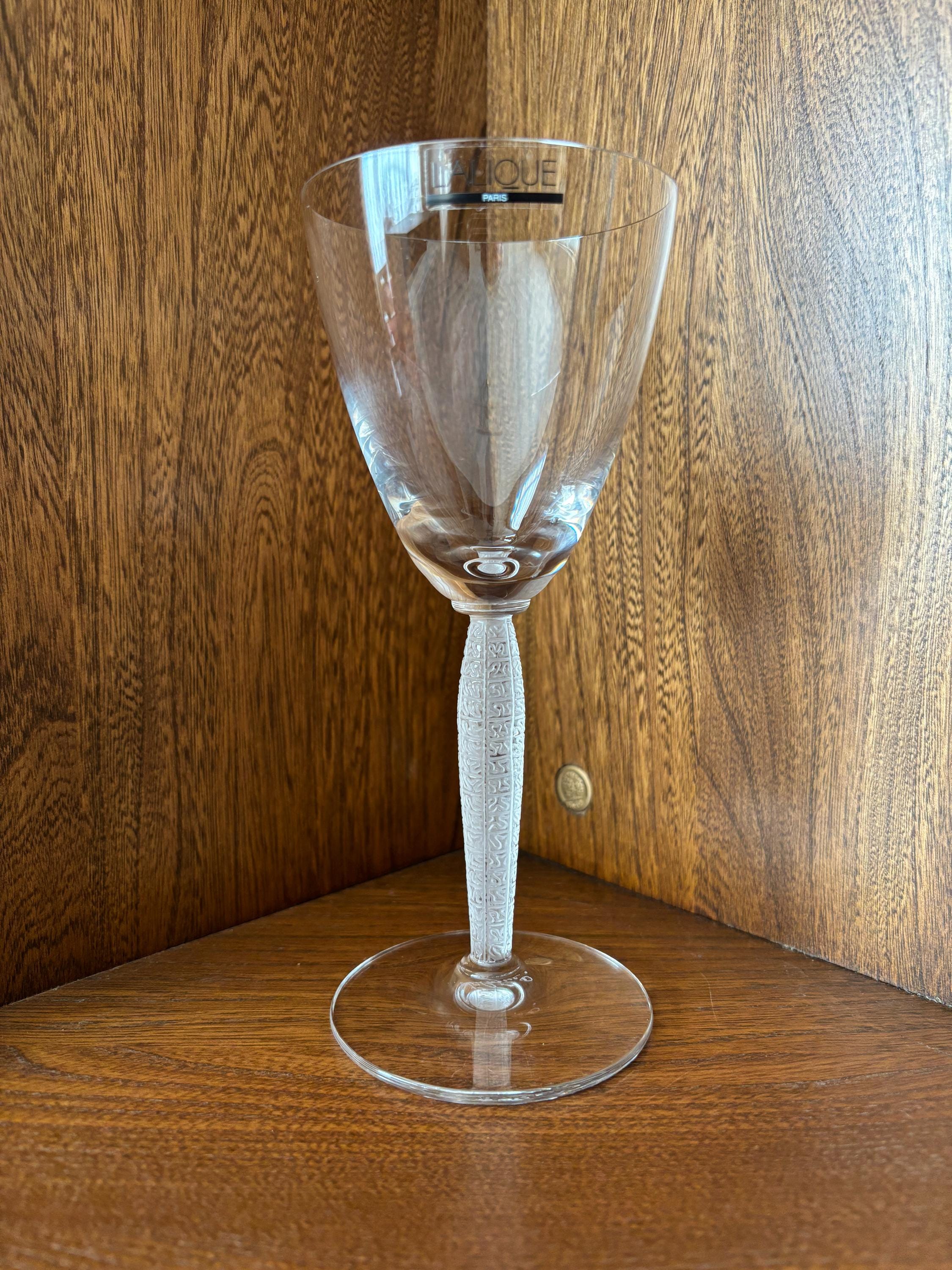 Lalique wine glasses - Etsy 日本