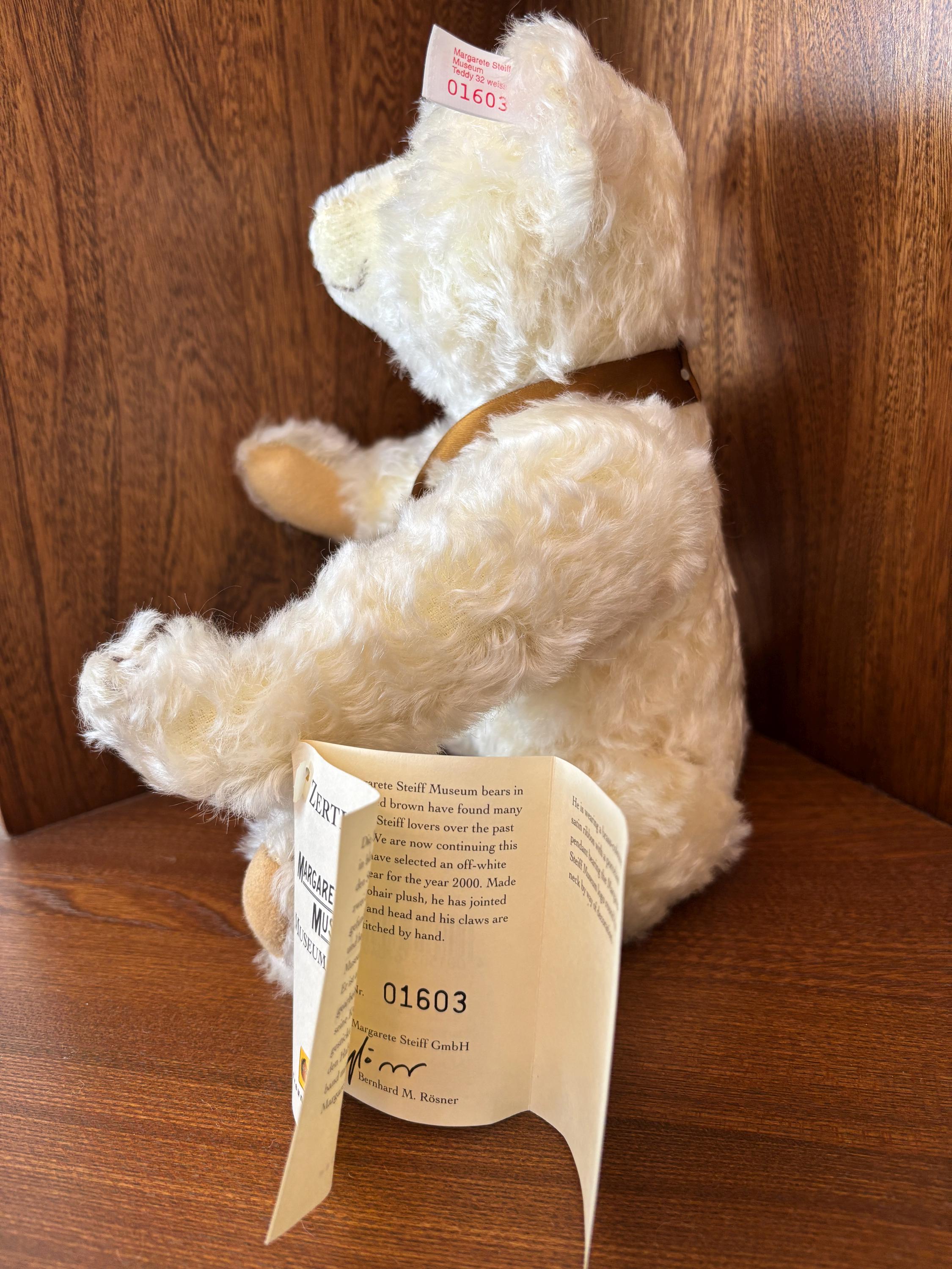 Steiff Teddy 32cm Year 2000 Margarete Steiff Museum EAN 670497 - Etsy