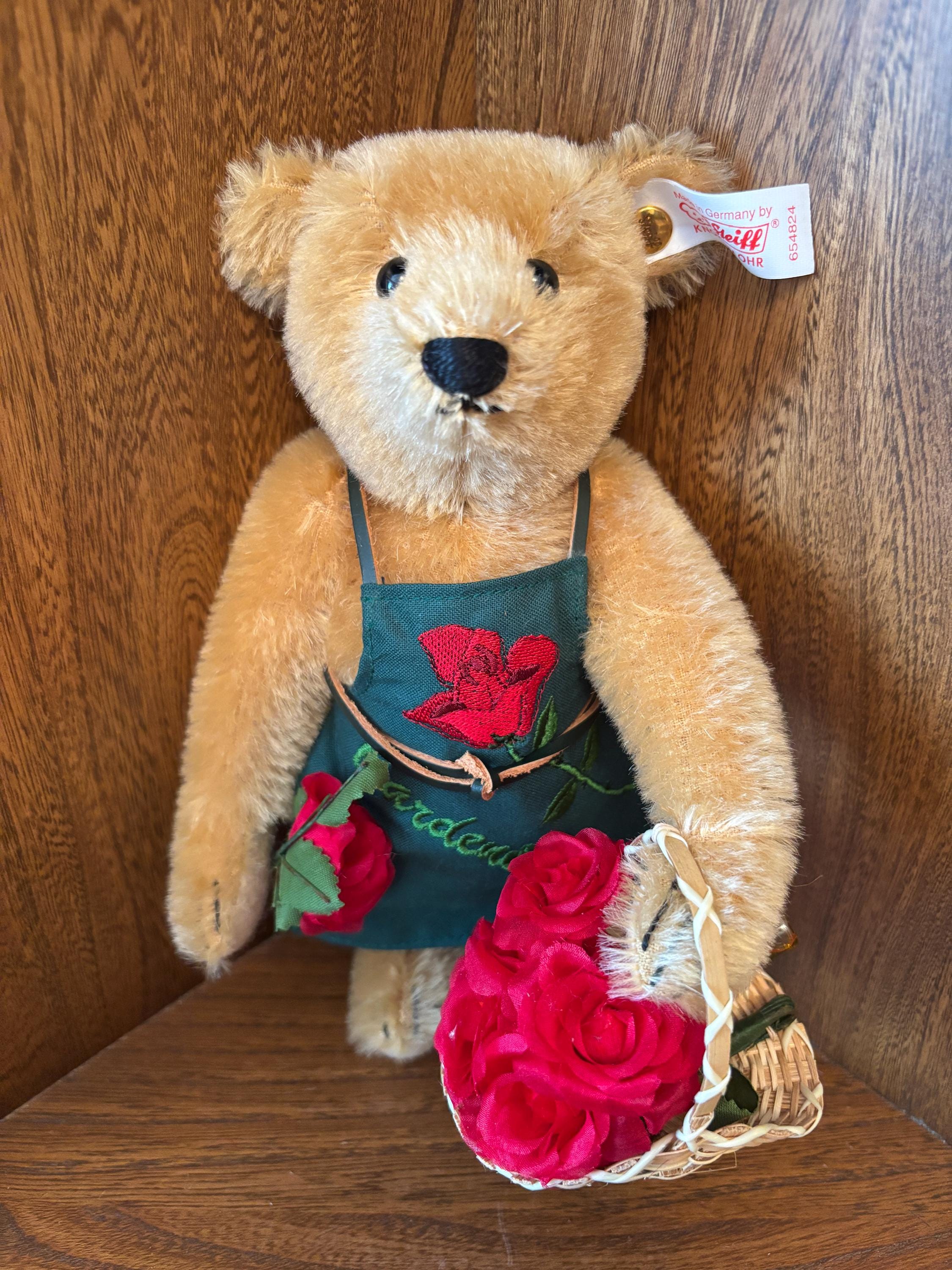Steiff Teddy Rose - Etsy