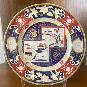 Double Landscape Masons Ironstone Collectors Plate