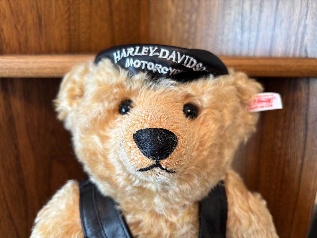 Steiff Harley Davidson 100th Anniversary 40cm Bear EAN 666476 - Etsy