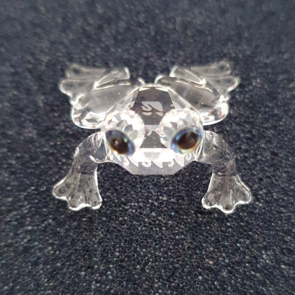 Swarovski Crystal Baby Frog