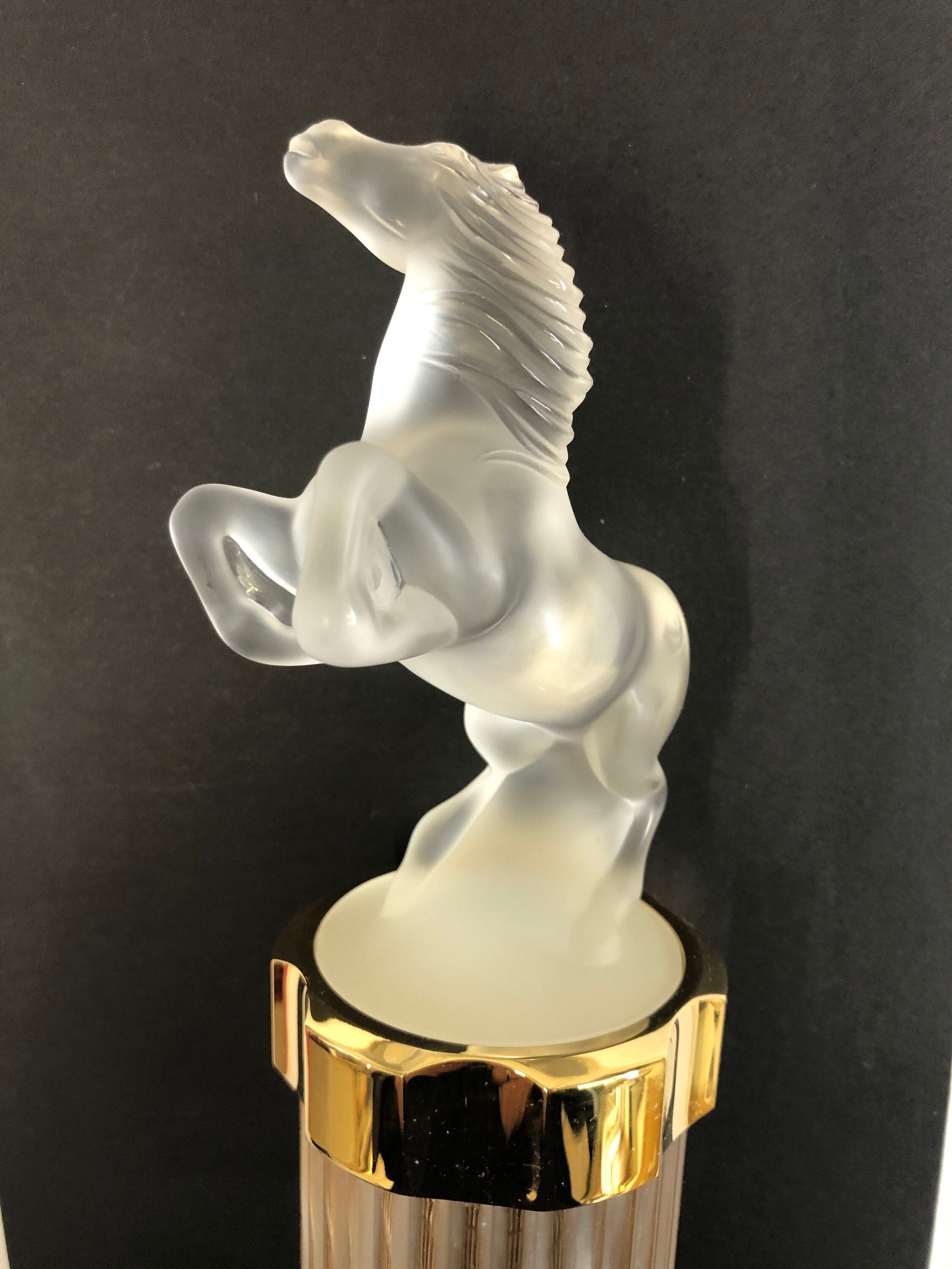Lalique 2002 Crystal Limited Edition Cheval Horse Eau De Parfum