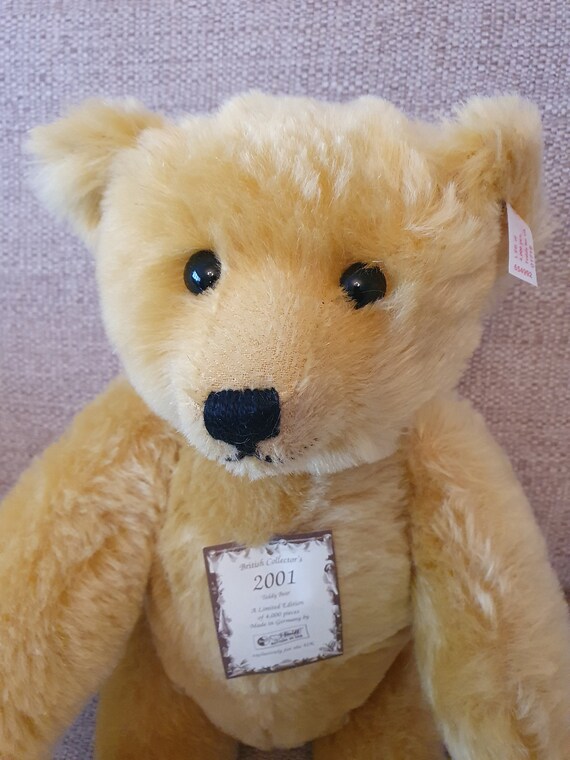 Steiff UK British Collectors Teddy Bear 2001 Limited Edition