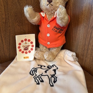 Steiff 1992 Club Bear - Etsy